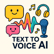 Ilustrasi teknologi Text to Voice AI menghasilkan suara natural